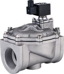 Aluminum Dust Collector Solenoid Valve DN50 ~ DN62 ASCO Type For Rubber Industrial