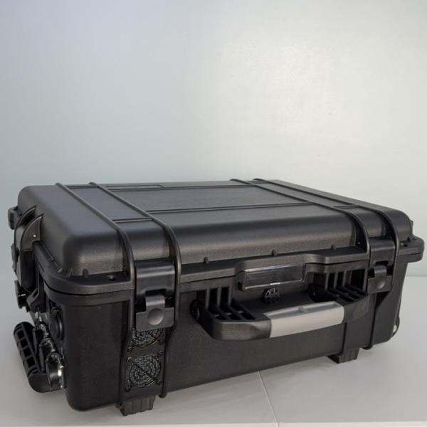 3000wh Black Portable Rechargeable Solar Wind Power Station 3kw Lithium Iron Battery