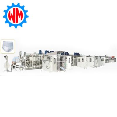 Professional Baby Training Pants Machine Full Servo With PLC Control Intelligent
