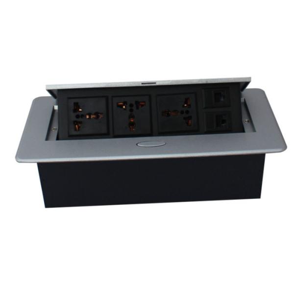 OEM Pop Up Power Socket , Hidden Plug Socket Long Working Life