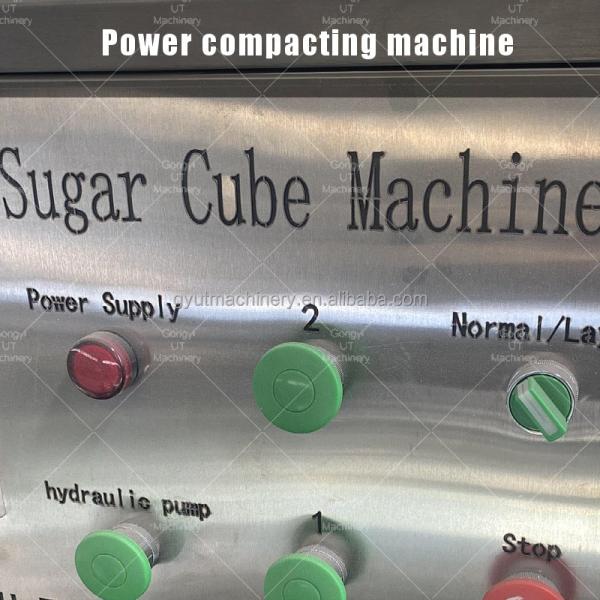 Lump Cube Press Forming Stainless Steel Sugar Cube Making Machine for Coffee Shop