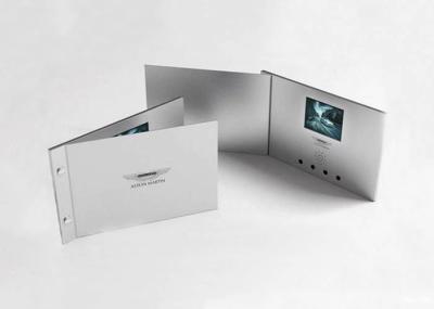 Hard Cover Invitation Card With LCD Screen Handmade With Long Life Span
