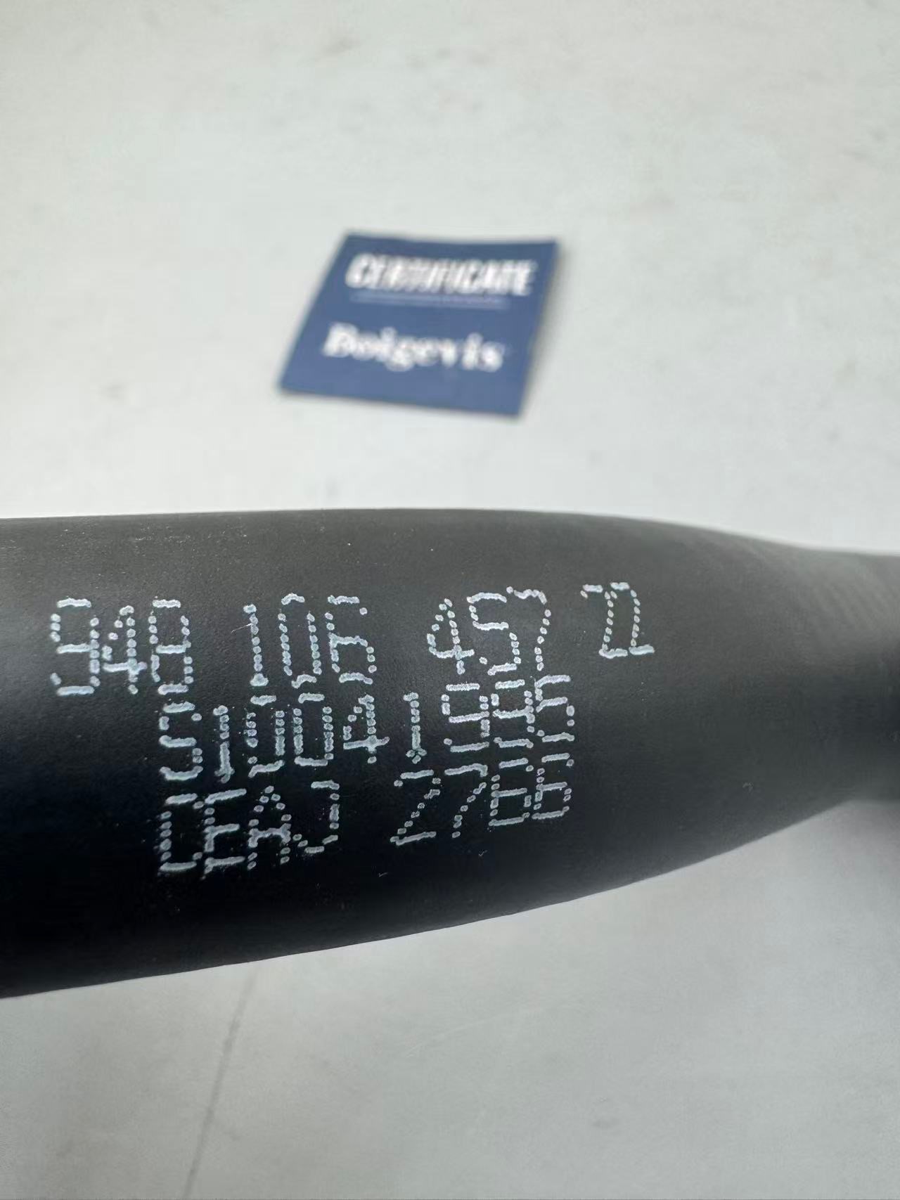 High selling engine oil cooling hose 9481 0645 721 for Porsche Cayenne 