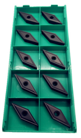 CVD de gerencio profissional das inserções VNMG160404 do CNC que reveste ISO 9001 certificado