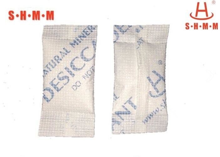 Household Clay Food Desiccant 3g With Mildew Resistance Odorless , Non Woven Packing