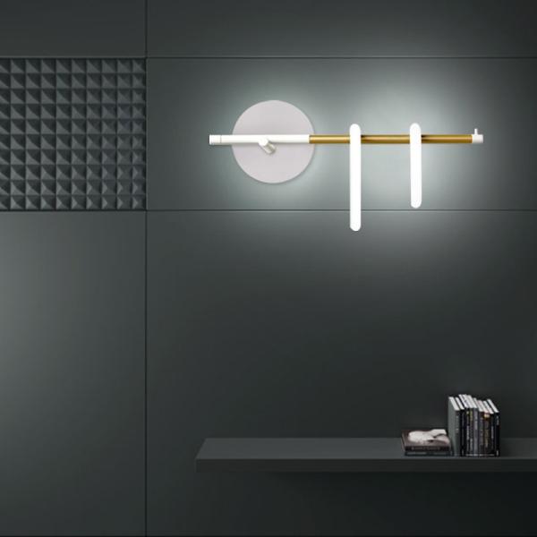 Postmodern LED Magnetic attraction pendant lamp Novelty living room Ring Chandelier(WH-MI-232)