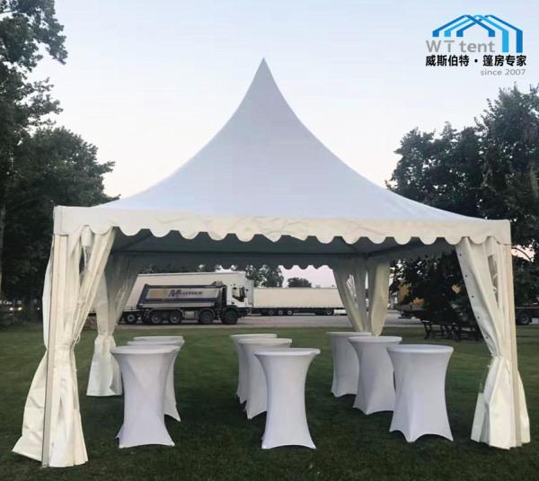 Outdoor Canopy Pagoda Event Tent For Wedding Reception UV Resistant ISO9001