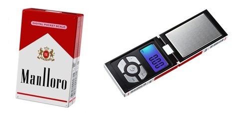 Blue backlight and Big LCD display Pocket scale