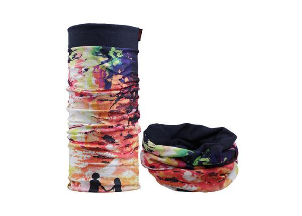 Daily Decoration Green Bandana Polar  , Seamless Connect  Fleece Scarf