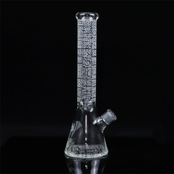 барботер снаряжения лиманды воды со льдом кальяна 14.4mm Beaker дна 15inch