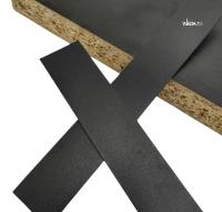 Bandas de borde texturizadas en negro: compatibles con múltiples paneles, resistentes a los arañazos y el desgaste, mejora del borde