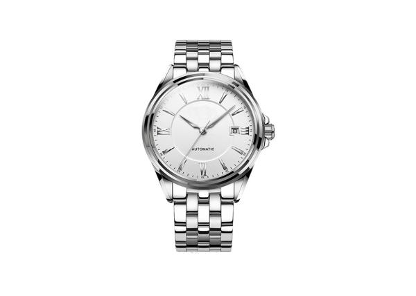 Stainless Steel Gold Automatic Watch Classic  White Dial 40MM Original Automatic Movt