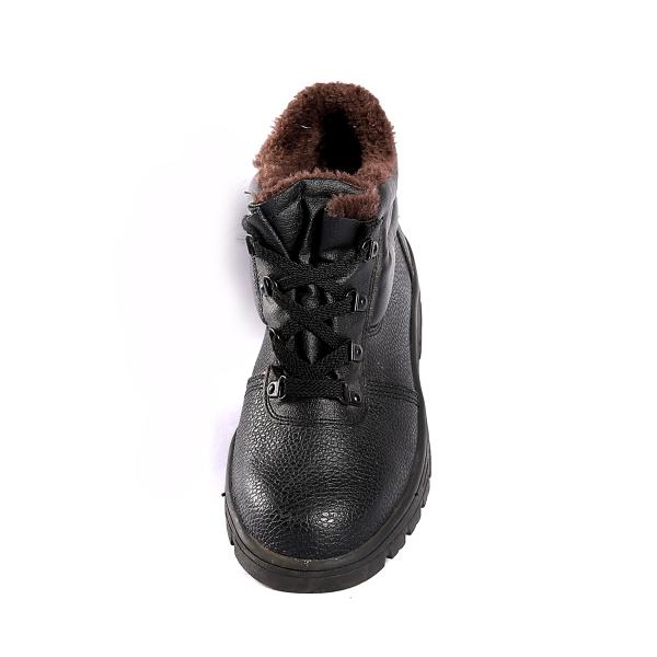 Zapatos de seguridad de suela de vacas genuino en relieve superior PU/PU personalizado para botas de trabajo de alto rendimiento duraderas