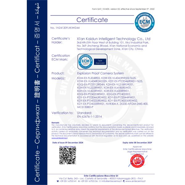 Hazardous Area Explosion Proof Security Camera Starlight Bullet High Speed Dome Camera