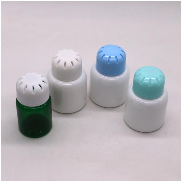 Tablette en plastique en PET carré de 90 ml / 3 oz pour l' emballage des épices solides