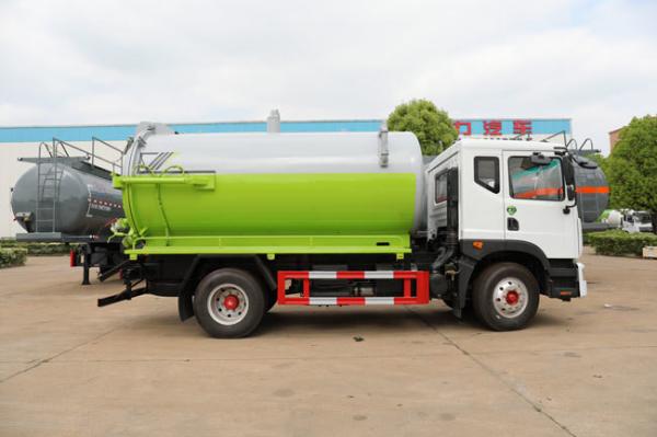 Cheapest 4*2   10000 Liters  12000 Liters Sewage  Suction Truck With Sewage Pump