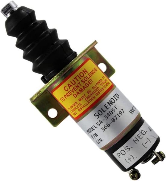 44-9891 Fuel Shutdown Solenoid For Lpw 366-07197 SA-3405T 12vdc 366-07198 1751-24E7U1B1S1A