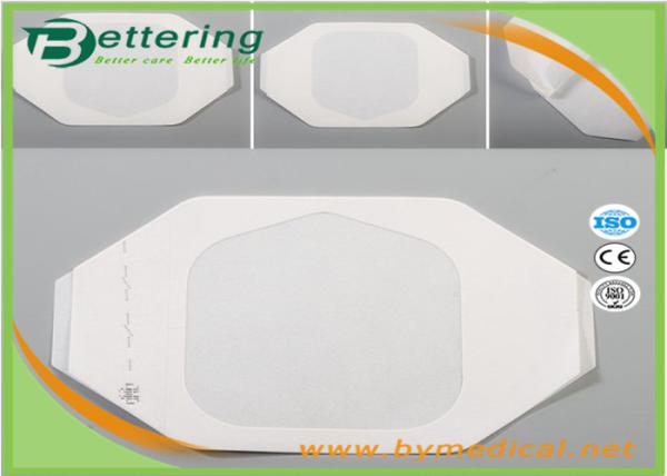 A0607M Medical permeamble IV Cannula Dressing transparent breathable waterproof PU film IV dressing similar to 3M brand