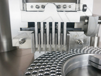 Semi Automatic Powder Granules Capsule Filling Machine With PLC Control