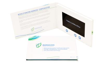 7 Inch LCD Video Book For Advertising UV Printing 128MB Memory