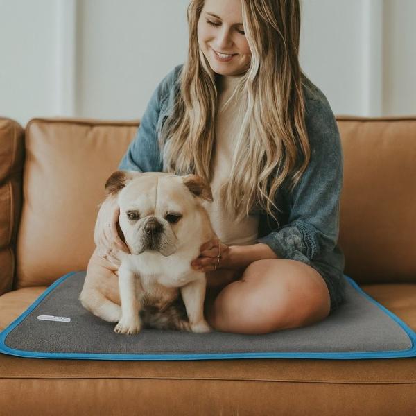 Safety Auto Shut Off Animal Heating Pad , Large Size Puppy Warming Pad