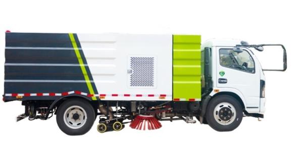 Dongfeng Duolika Washing And Sweeping Truck National VI Exhaust Braking