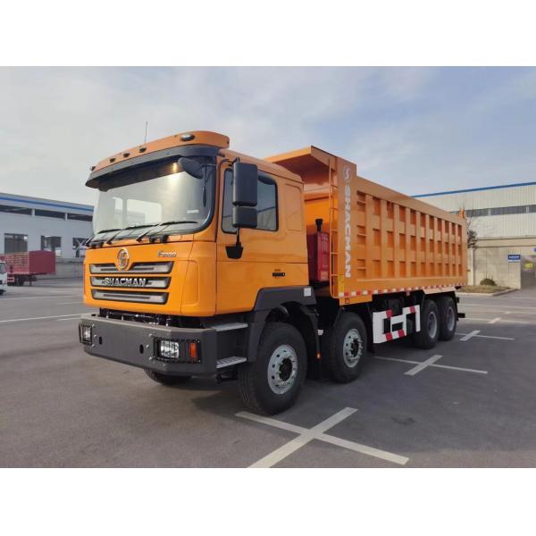 SHACMAN F3000 Heavy Duty Tipper Dump Truck 8x4 380Hp EuroII Yellow Diesel Engine
