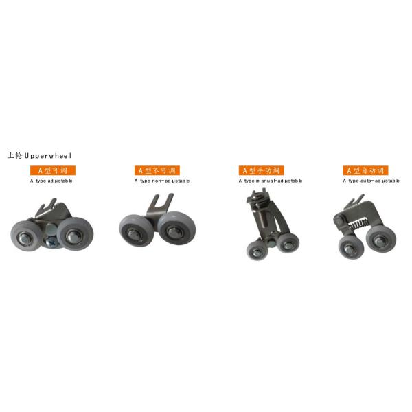 Sliding door wheels/rollers for cabinet/dresser door Upper wheel Plastic+Iron