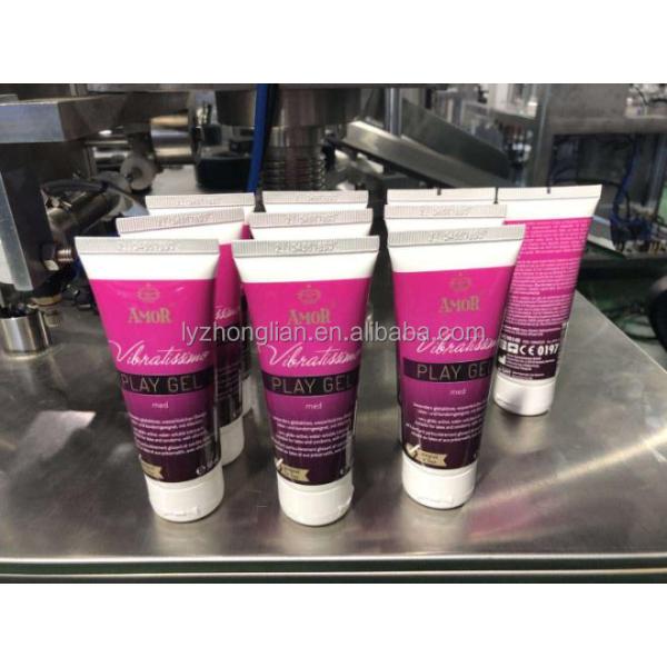 Горячая продажа конденсированного молока наполнение косметической уплотнительной машины для мягкой трубы