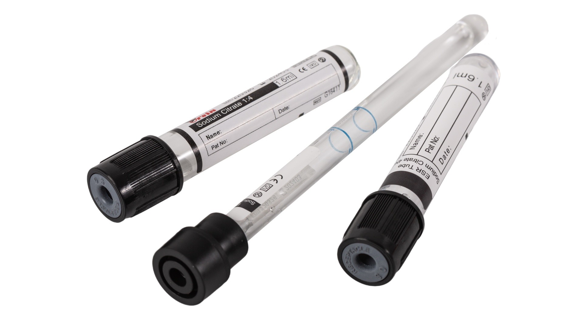 Non Additive Vacuum K3 Edta Tubes  2 Ml Blood Collection Tubes