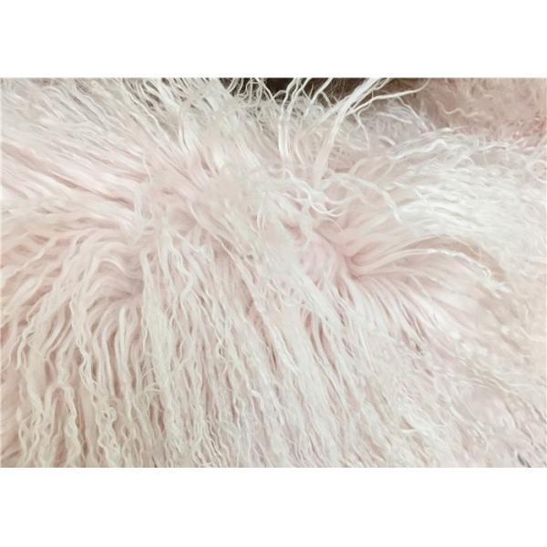 Mongolian Fur Pillow For Hotel Decorative