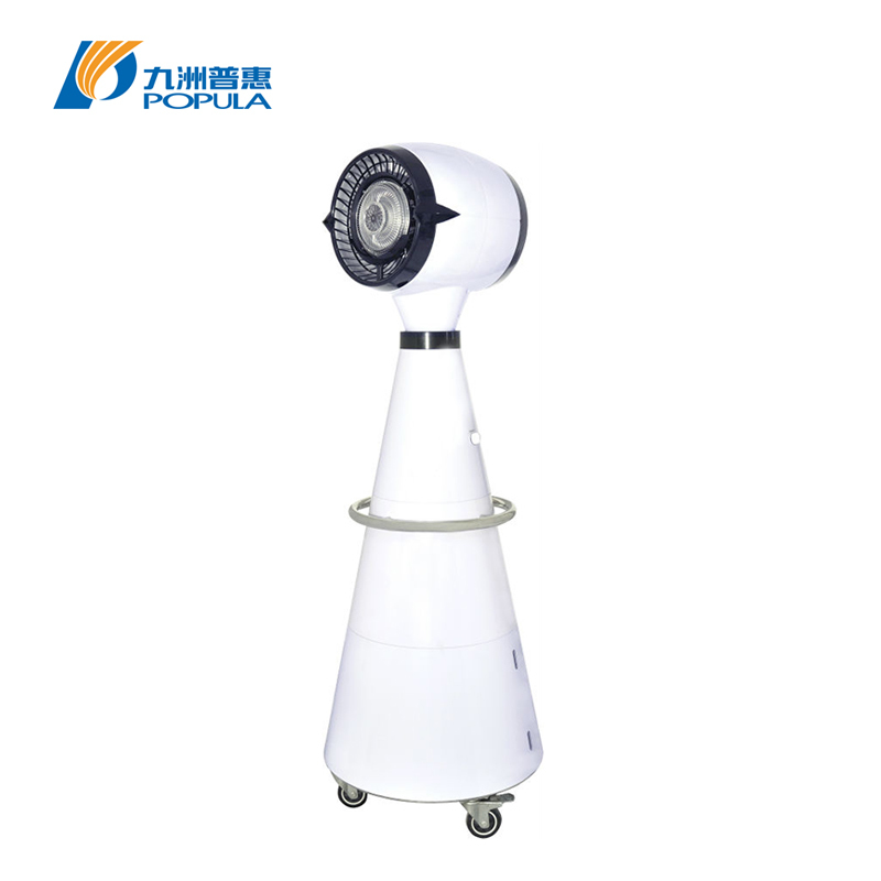 Layered Body Design Centrifugal Misting Cooling Fan With DC Fully Enclosed Motor