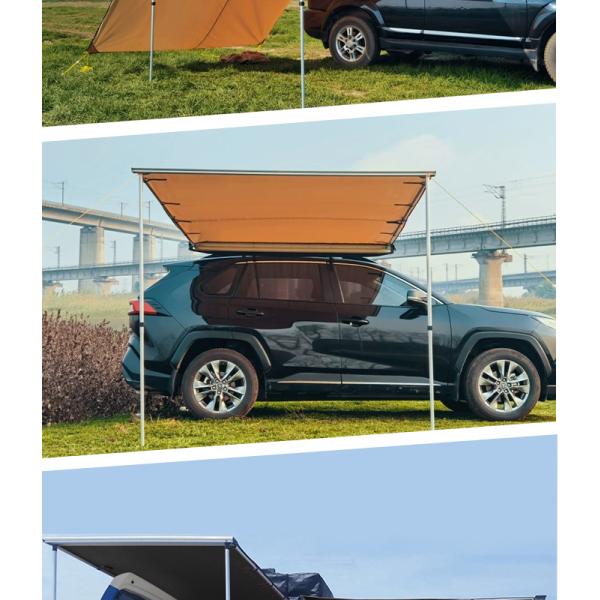3000mm Waterproof Car Awning Canopy with LED Light 11kg