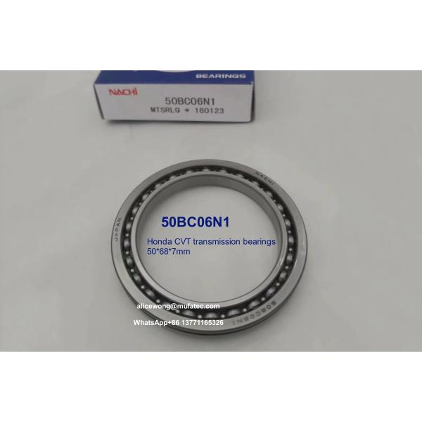 50BC06N1 50BC06 Honda CVT transmission bearings Non-standard deep groove ball bearings 50x68x7mm