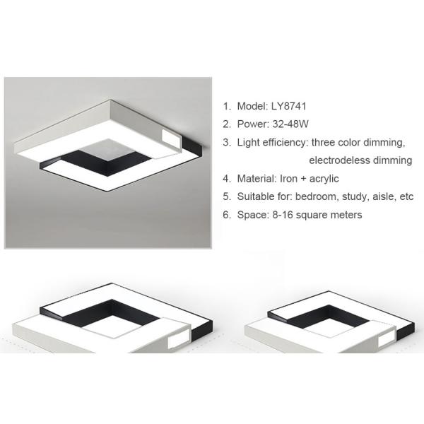 Modern LED Ceiling Lights For Living Room Bedroom overhead lamp fixtures (WH-MA-05)