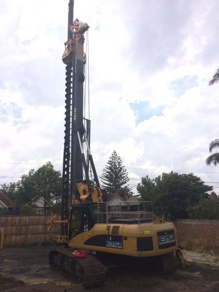 Hydraulic CFA Piling Rigs Pile Driving Equipments For 12m Drilling Depth 6 m Diameter Max. drilling depth 12 m