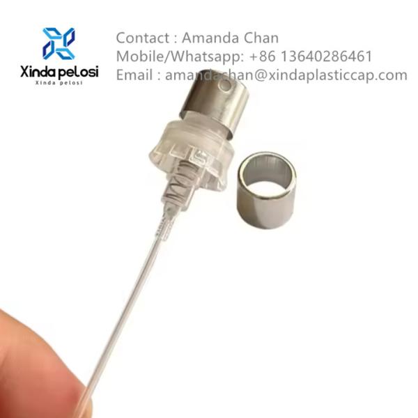 Plastic Perfume Pump Sprayer For Cosmetic Packaging Travel Size Bottles