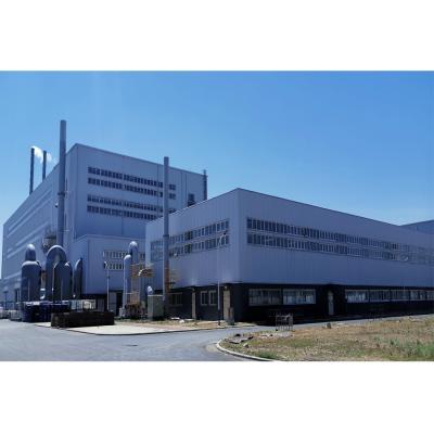 Construções de aço da oficina do armazém da casa pré-fabricada laminada a alta temperatura do quadro