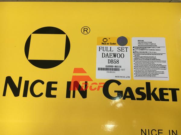 DB58 Engine Gasket Kit 65.03901-0055 For Daewoo Excavator Diesel Engine Parts
