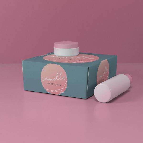 Eco Friendly Cosmetic Makeup Packaging Boxes Corrugated Cardboard Postal Shipping Boxes