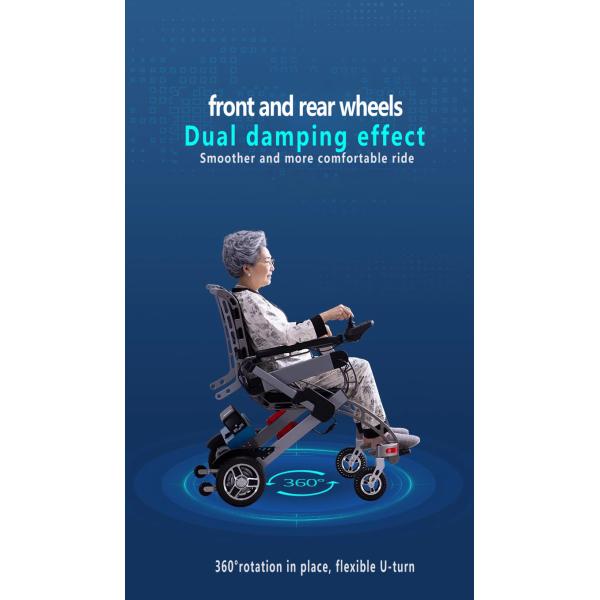 Hospital And Home Folding Electric Mobility Chair For Mobility Assistance
