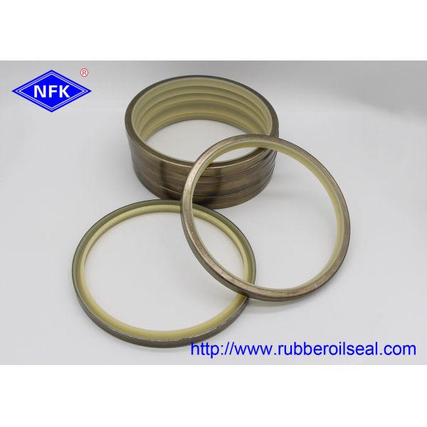DINGZING Dust Seal Ring ME-2 80*94*8 95A TPU/8L95+SPCC Beige Industrial Precision Dust-Proof High-Durability Seal
