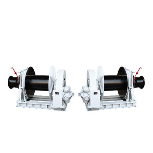 Weight 9Tons Motor Power 75KW Rated Pull 200KN Marine Anchor Winch