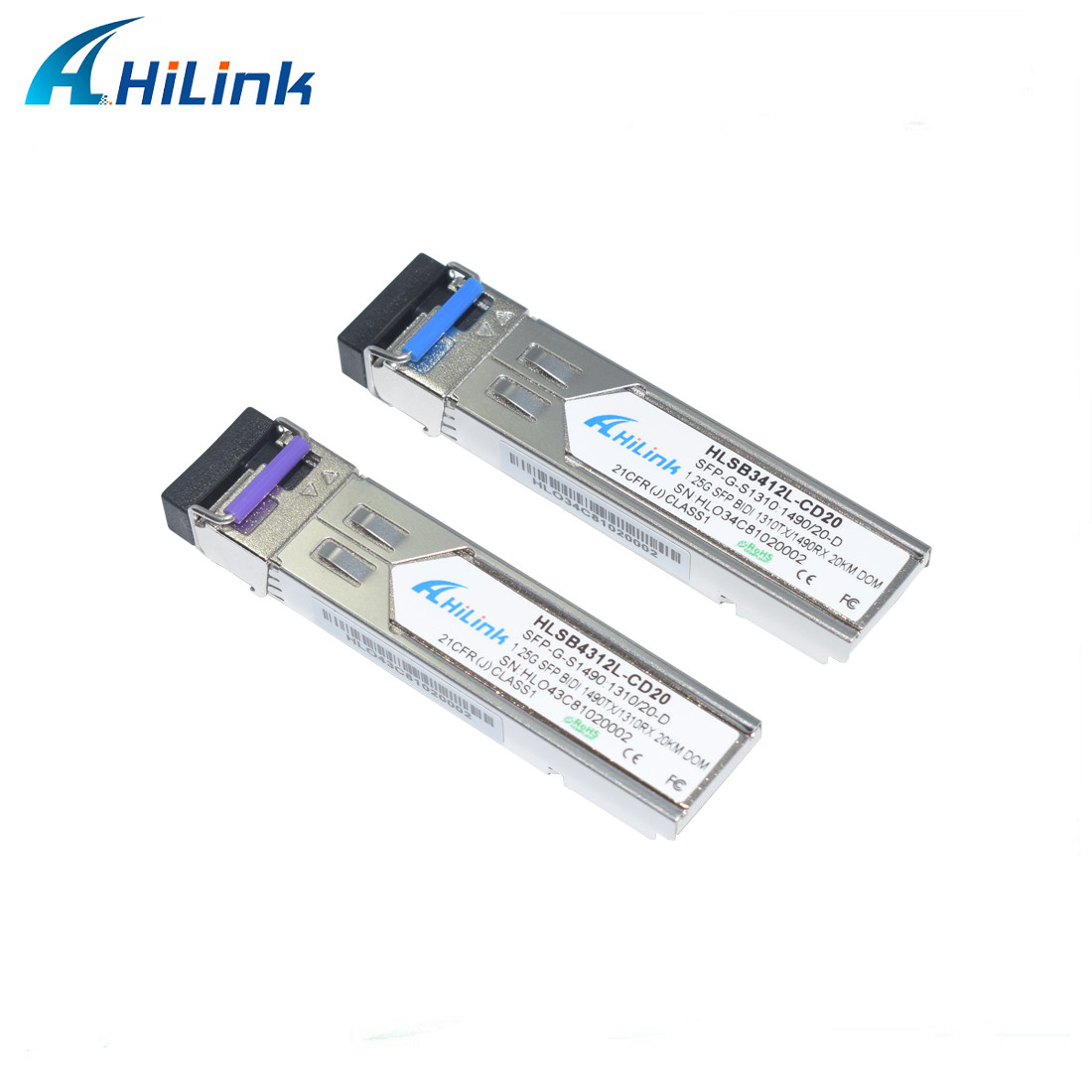 1000BASE DWM BIDI SFP T1310nm/R1490nm 20KM LC/SC SFP Передатчик DOM