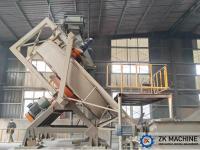 Eficiência de pelletização boa 35-160 t/h Equipamento de granulação de discos de pelletização de pó de ferro