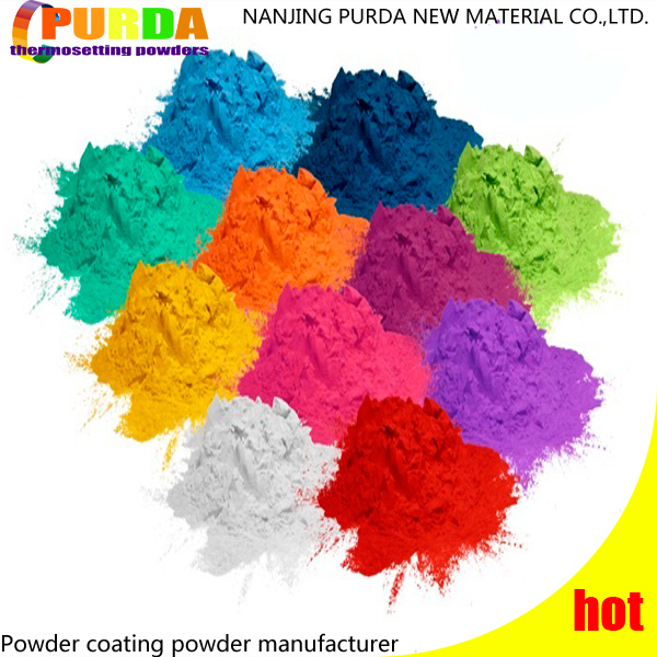 Pantone Color Polyester Powder Coating , Anti Corrosion Powder Coating