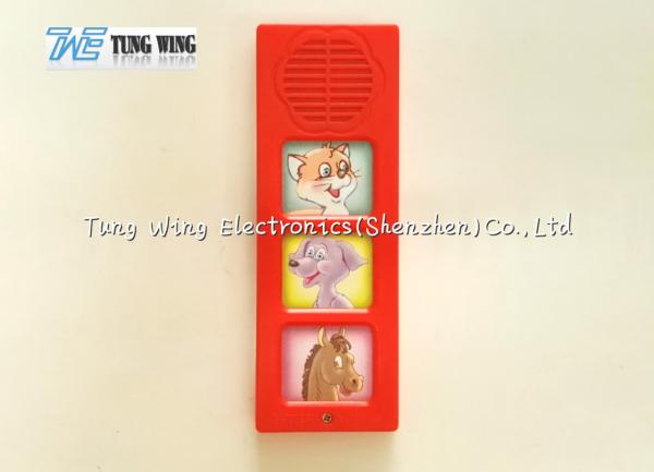 Farm Animal Sounds 3 Button Module For Children Sound Book, Child Board Book