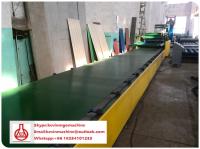 Máquina de pouco peso expulsando do painel de sanduíche do rolo dobro para materiais de construção