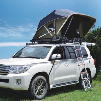 PU Coating 3000mm Camping Tent On Top Of Car Automatic Opening Easy Use