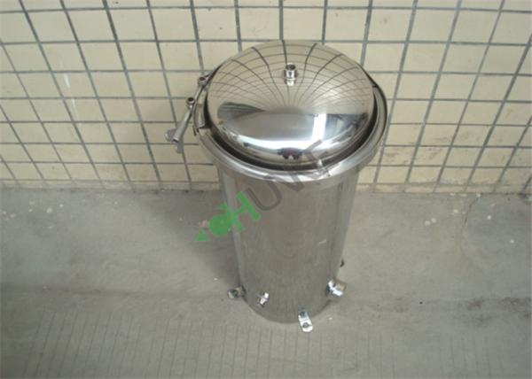 1-500 Micron Single / Multi Cartridge Filter Housing System High Working Pressure